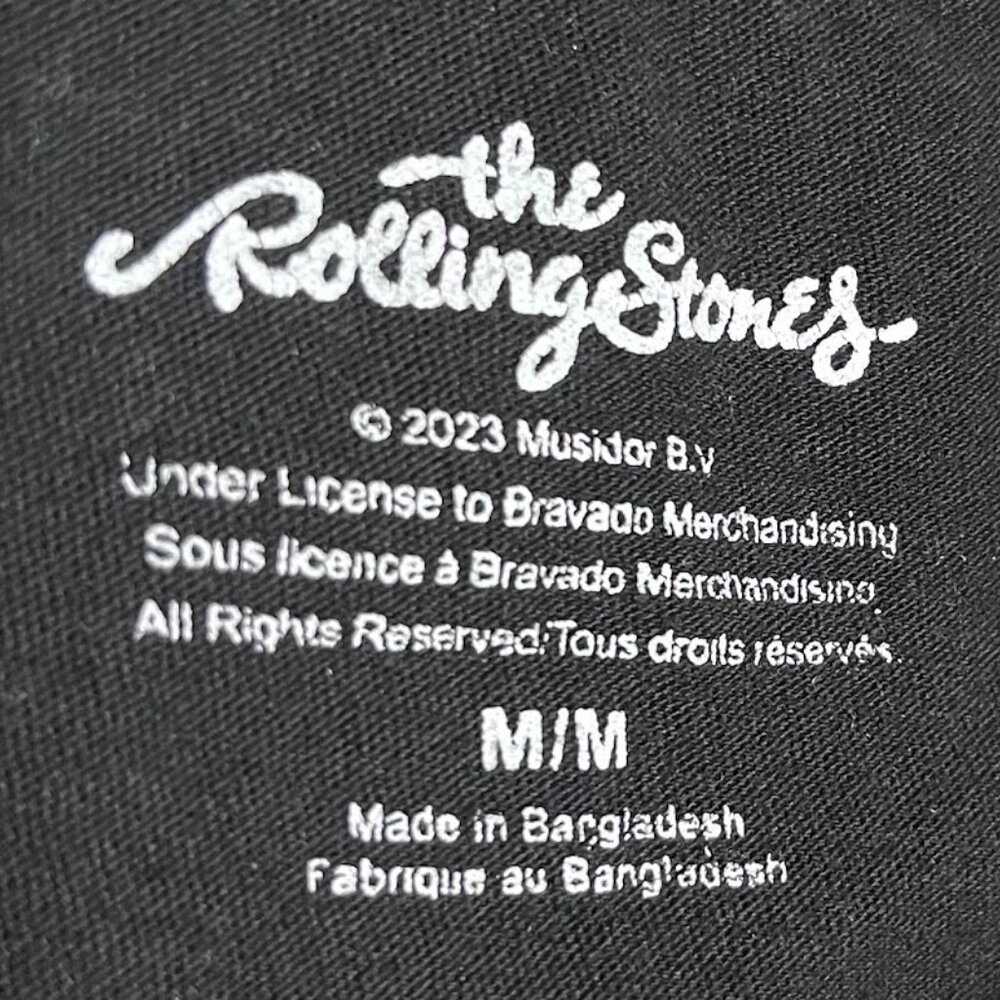 Graphic T-Shirt - Rolling Stones - Men's - Medium - Picture 3 of 4